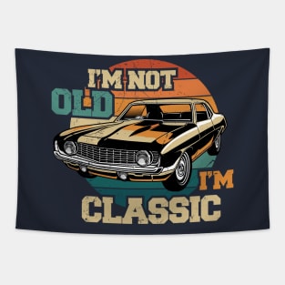 I'm not old i'm classic | im-classic Tapestry