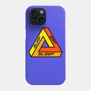 SURF EAT SLEEP Phone Case