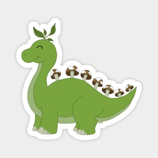 Mushroom Dinosaur Original Design Magnet