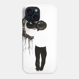 The man behind the mirror Phone Case