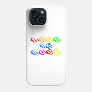 Pride Love And Rights Phone Case