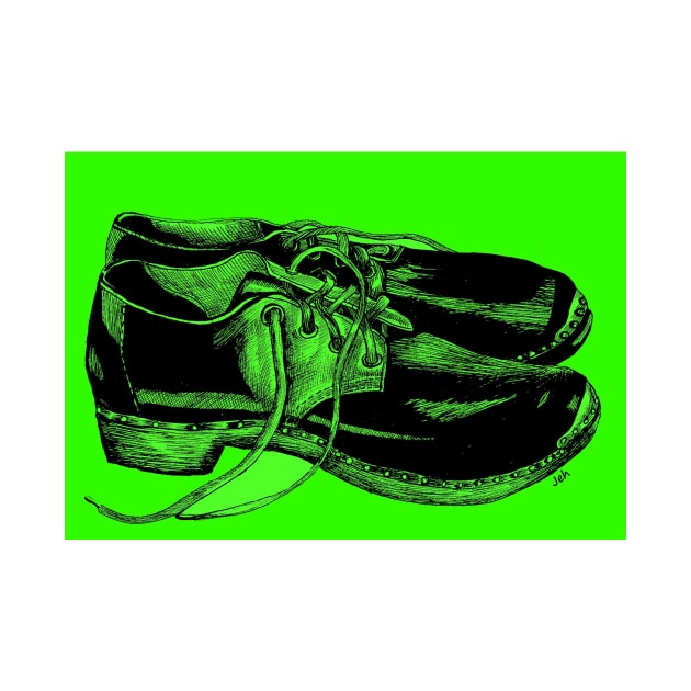 Clogs in Green by inkle