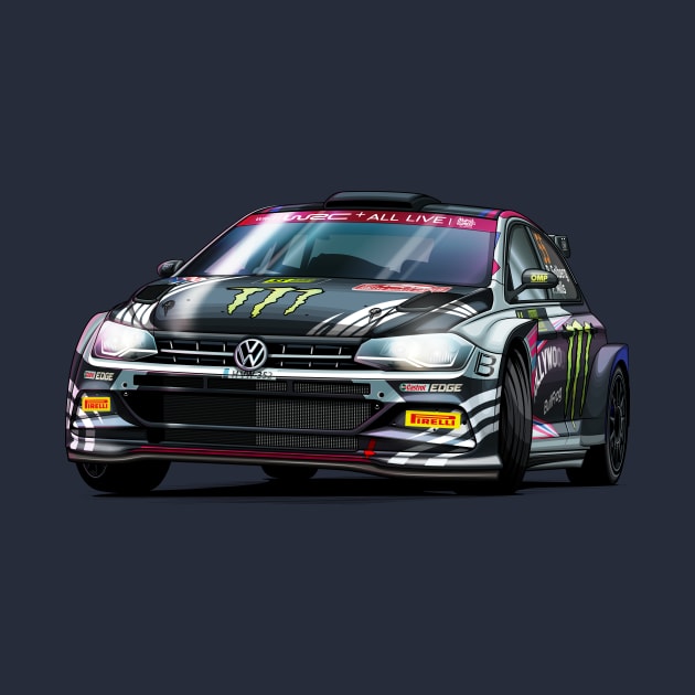 Petter Solberg's R5 Rally Car by Mario Ramos Rally Art