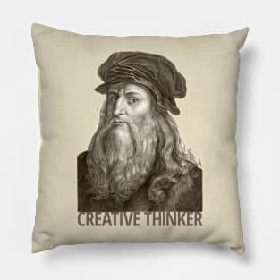 Leonardo De Vinci Pillow