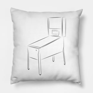 The Simple Pinball Machine Pillow