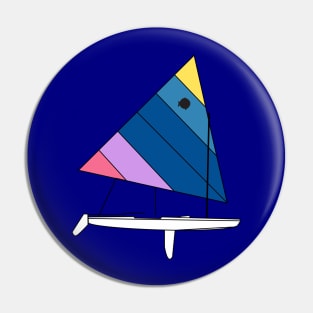 Sunfish Sailboat Pin