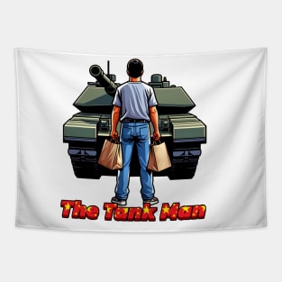 Tank Man Tapestry