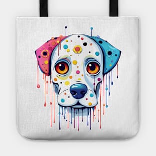 Funny Cartoon Dog. Clipart. Tote