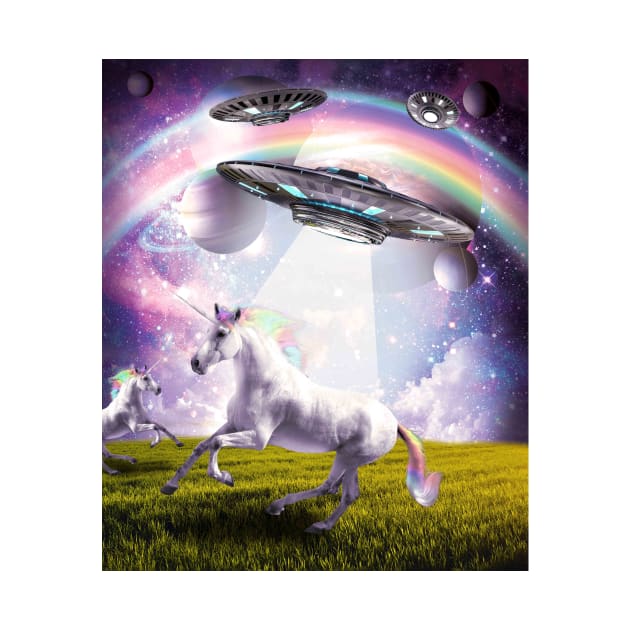 UFO Abducting Unicorn by Random Galaxy