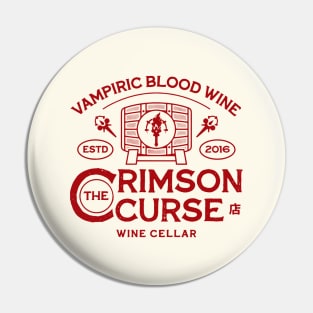 Crimson Curse Wine Cellar Pin