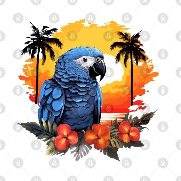 African Grey Parrot by VelvetRoom