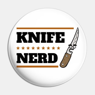 Knife Nerd Pin