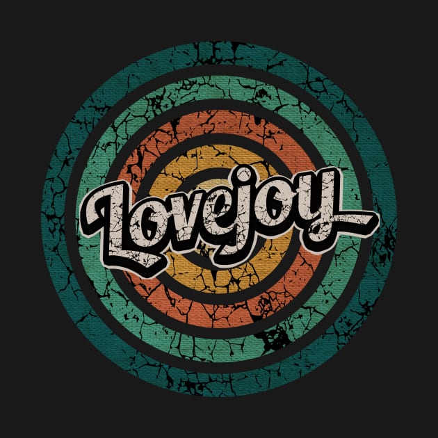 Lovejoy // Retro Circle Crack Vintage by People Mask