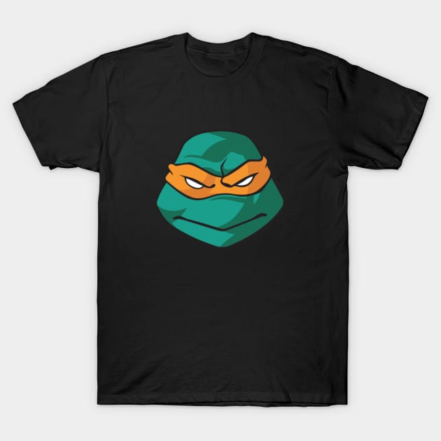 ninja turtle michelangelo face