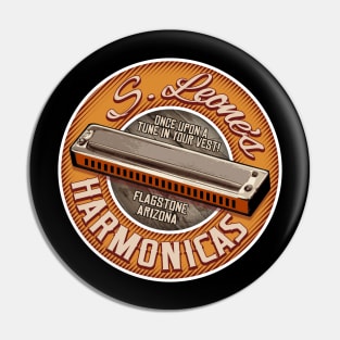 S. Leone's Harmonicas Pin