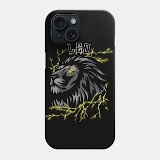 Lightning Leo (yellow) Phone Case