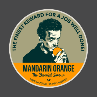 Mandarin Orange Label T-Shirt