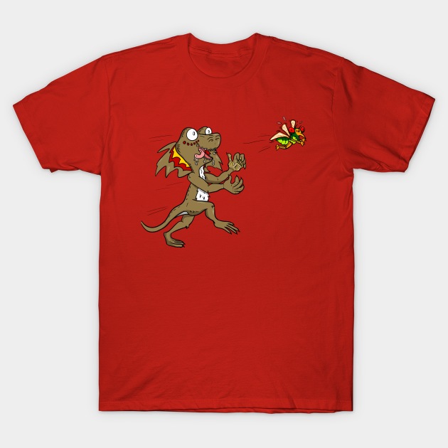 Discover Cat & Mouse? - Frilled Dragon - T-Shirt