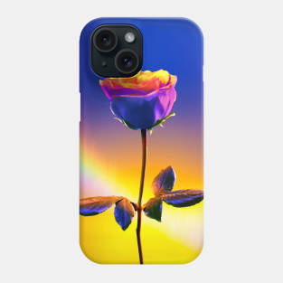 Neon Rose Phone Case