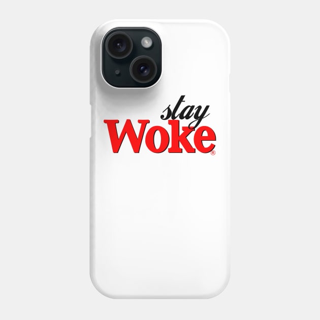 Stay Woke Phone Case by GoldenGear