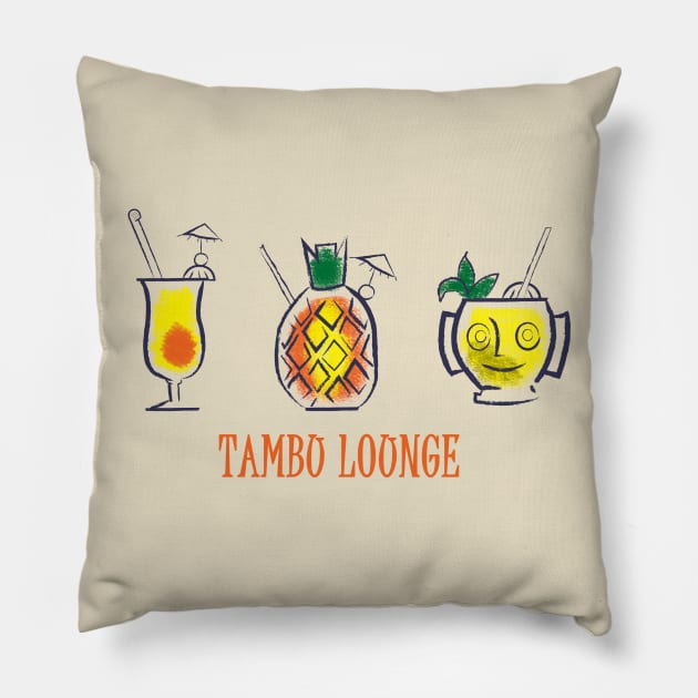 Tambu Lounge Pillow by Lunamis