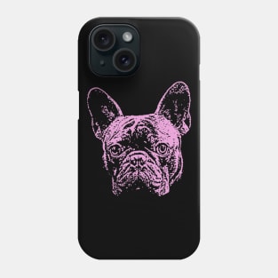 Pink French Bulldog Phone Case