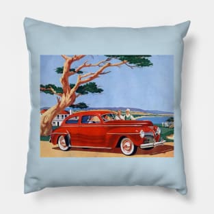 1941 Red DeSoto Pillow