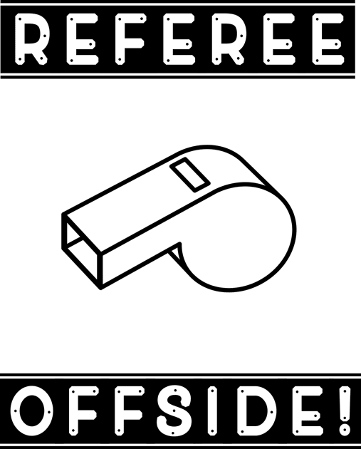 Referee, its offside! Kids T-Shirt by Imutobi