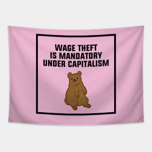 Wage Theft Is Mandatory Under Capitalism Tapestry