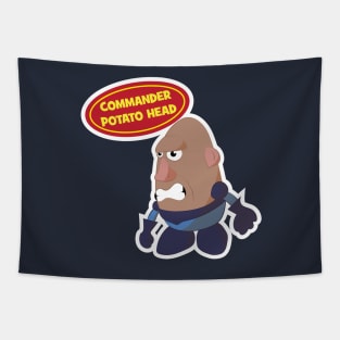 Commander Potato Head Tapestry