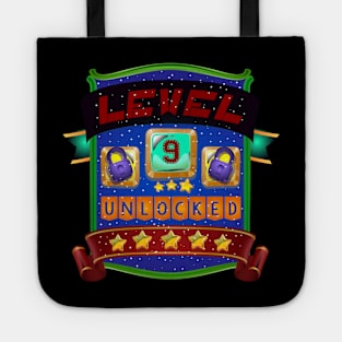 9th Birthday Ninth Birthday Gamer Tote