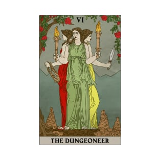 Dungeoneers Tarot Card T-Shirt