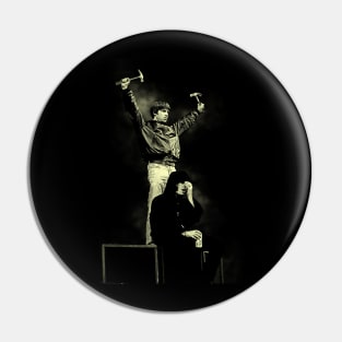 Liam and Noel Gallagher Light Variant Pin