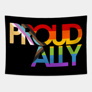 I'm a Proud Ally Tapestry