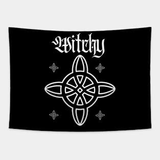 Witchy, Know With symbol Tapestry