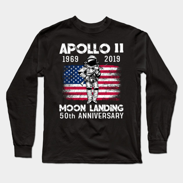 NASA Apollo 11 50th Anniversary Moon Landing T-Shirt Men Women