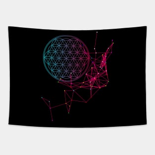 Flower Of Life Tapestry