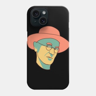 Hermann Hesse Portrait In Vintage Colors Phone Case