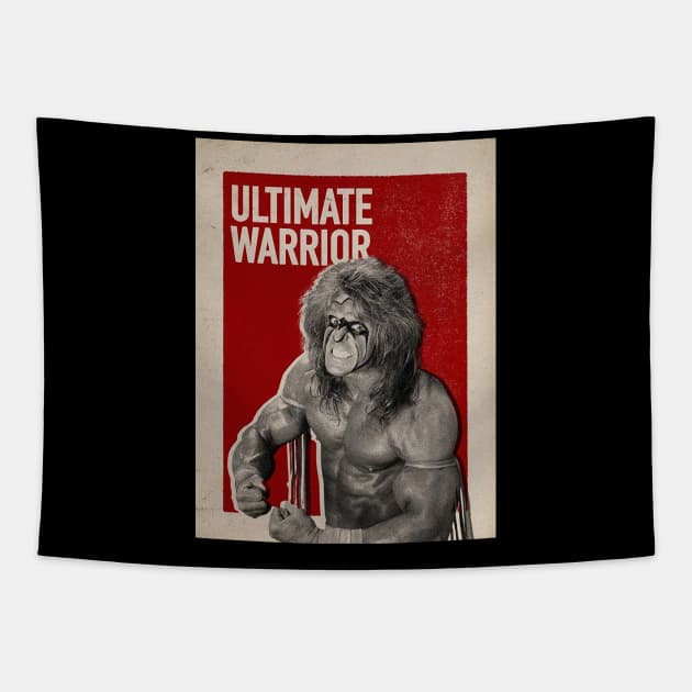 Ultimate Warrior Tapestry by nasib