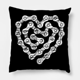 Biker Heart Pillow