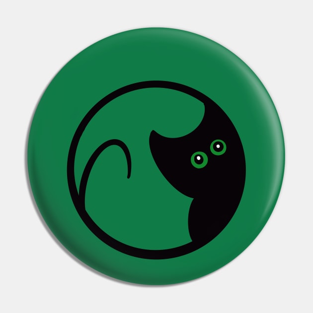 Little Black Cat Pin by TAP4242