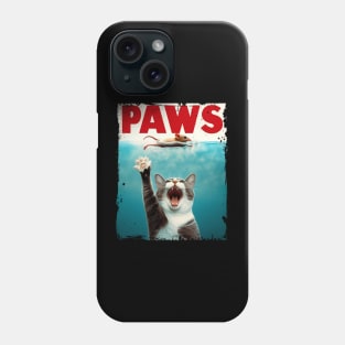 Paws | Movies | Cat & Mouse | T Shirt Design Phone Case