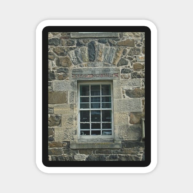 The Keep Smiling Window, Stirling Magnet by MagsWilliamson