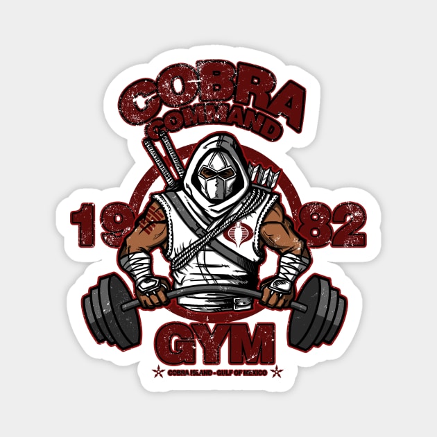 Cobra Command Gym Magnet by AndreusD