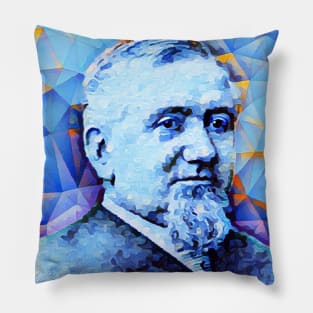 George Pullman Portrait | George Pullman Artwork | George Pullman Painting 14 Pillow