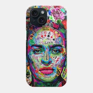 FRIDA KAHLO COLLAGE ART Phone Case