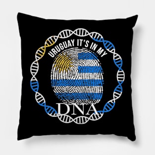 Uruguay Its In My DNA - Gift for Uraguyan From Uruguay Pillow