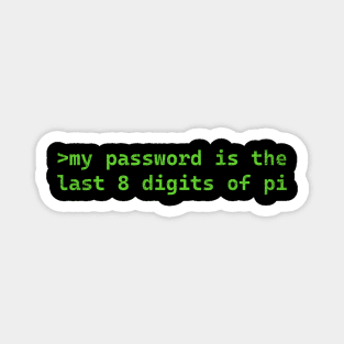 Password of Pi Magnet