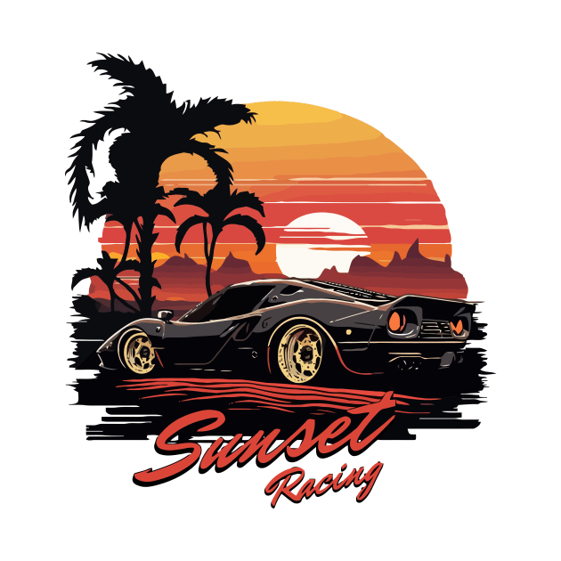 Sunset Racing by Cupidostore