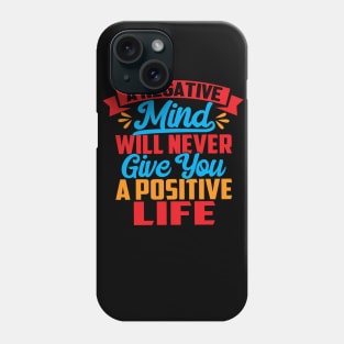 Negative Mind Phone Case